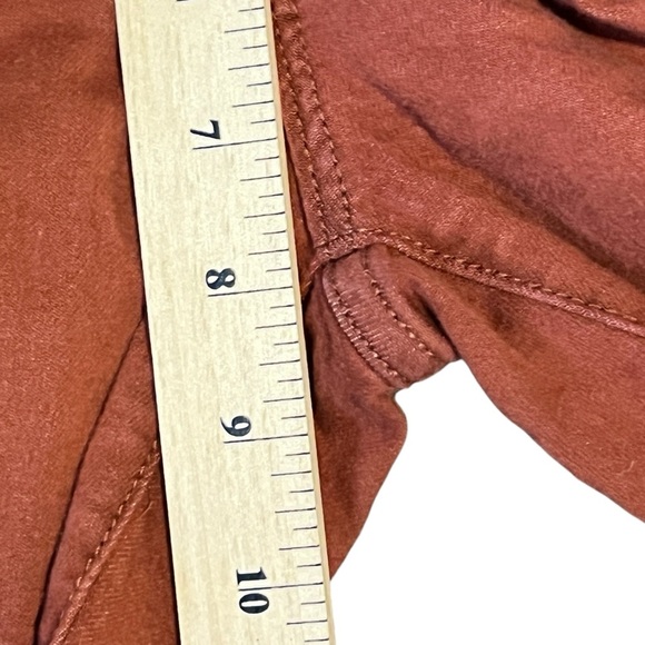 Articles of Society Rust Orange Raw Hem Skinny Jeans Women’s Size 24 - Picture 10 of 11